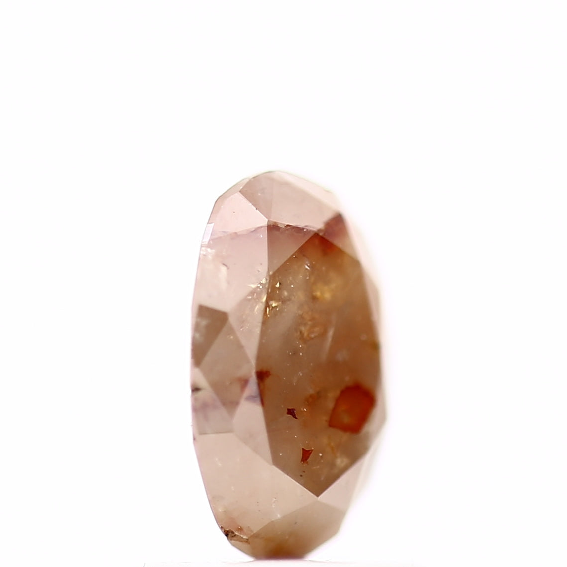 0.80 Carat Natural Oval Salt and Pepper Diamond 7.49 MM