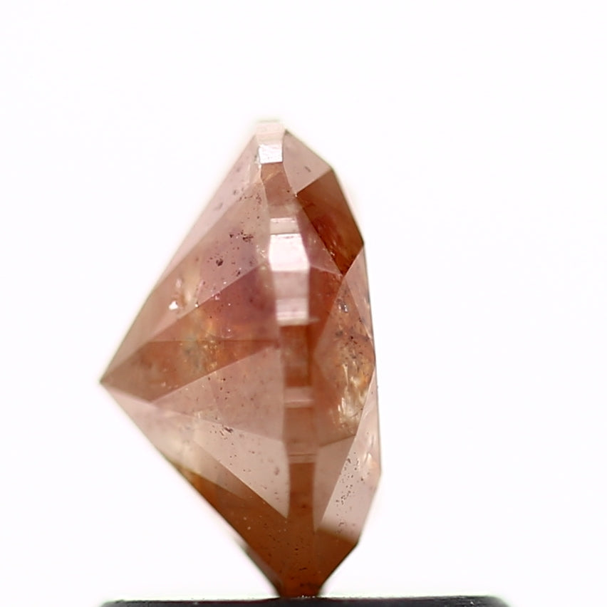 0.87 Carat Natural Orange Oval Diamond 6.50 MM