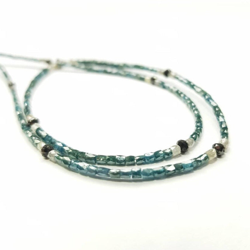pipe checker cut natural diamond beads