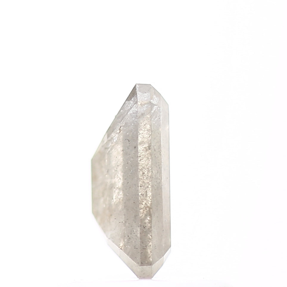 0.60 Carat Natural Icy Gray Emerald Loose Salt and Pepper Diamond - Blackdiamond