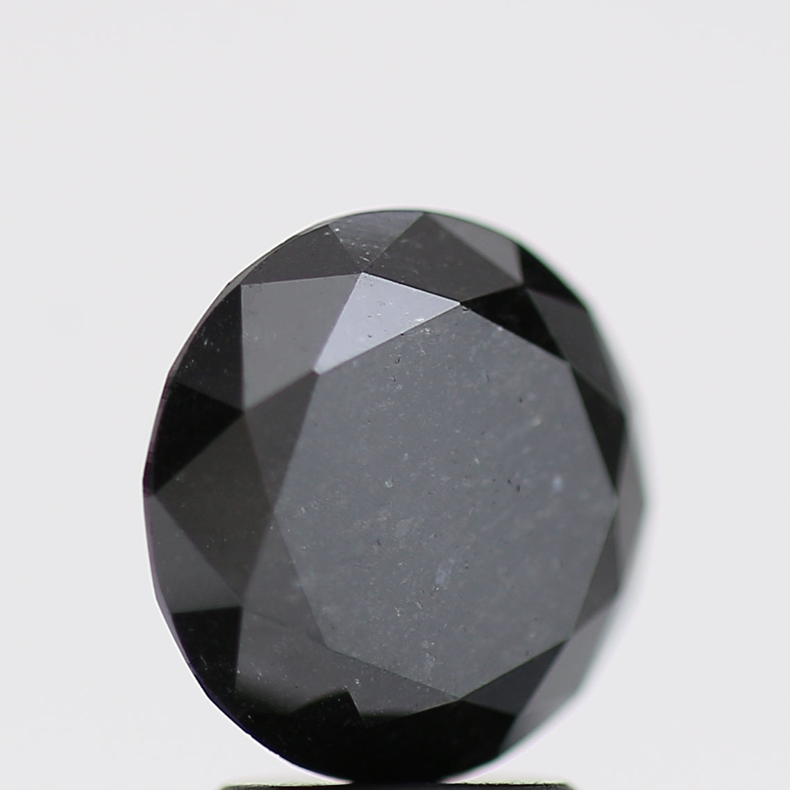 2.78 Carat Fancy Black Round Brilliant Diamond GIA Certified