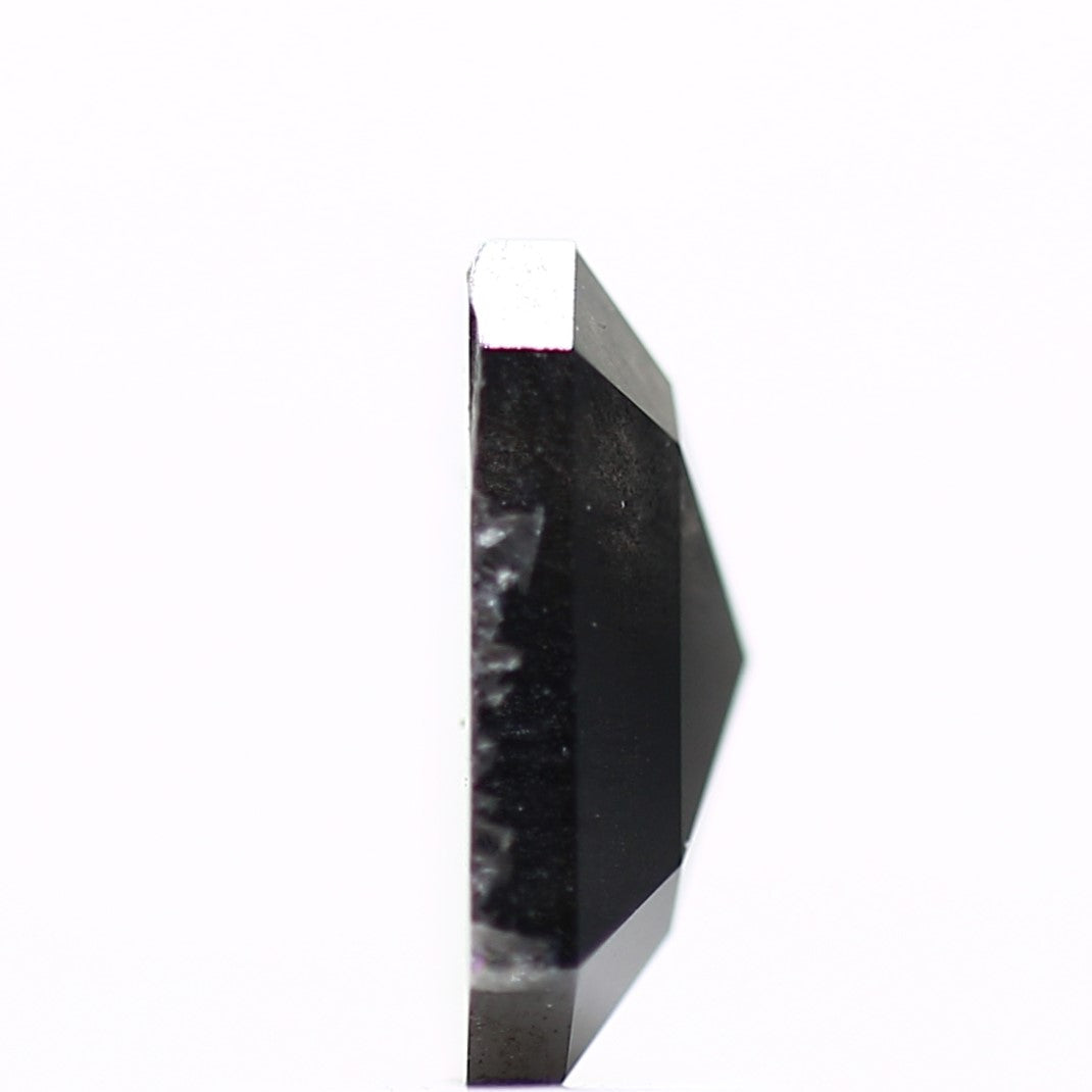 1.22 Carat Fancy Gray Emerald Salt and Pepper Natural Loose Diamond - Blackdiamond