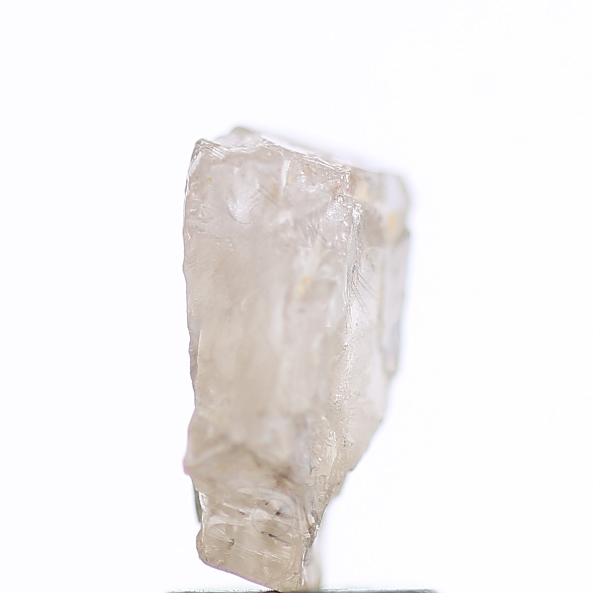 1.87 Carat Natural Fancy Champagne Brown Rough Diamond 9.23 MM