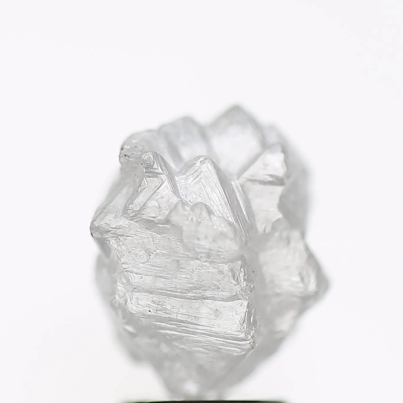 3.50 Carat Natural Fancy Milky Gray Rough Diamond 9.30 MM