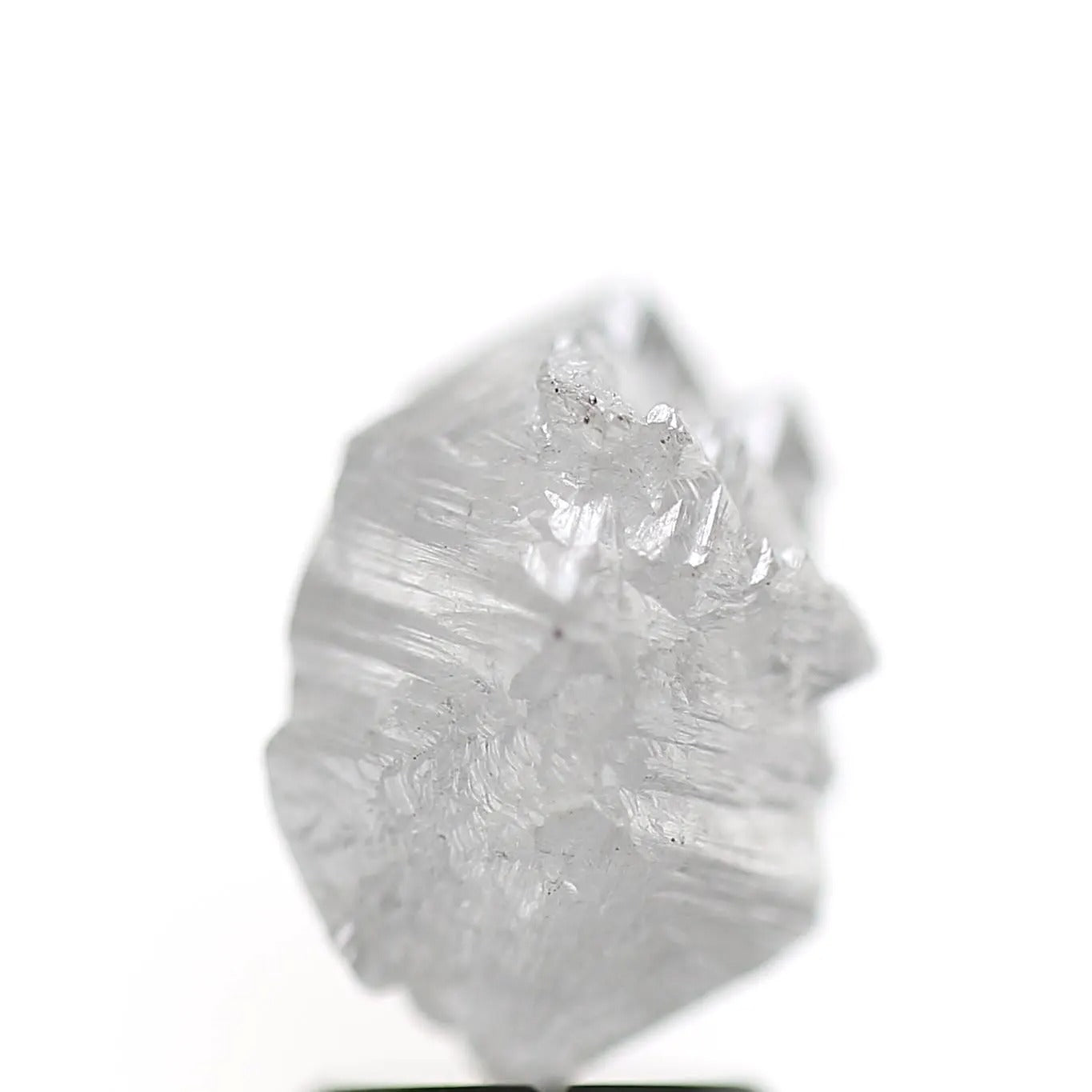 3.50 Carat Natural Fancy Milky Gray Rough Diamond 9.30 MM