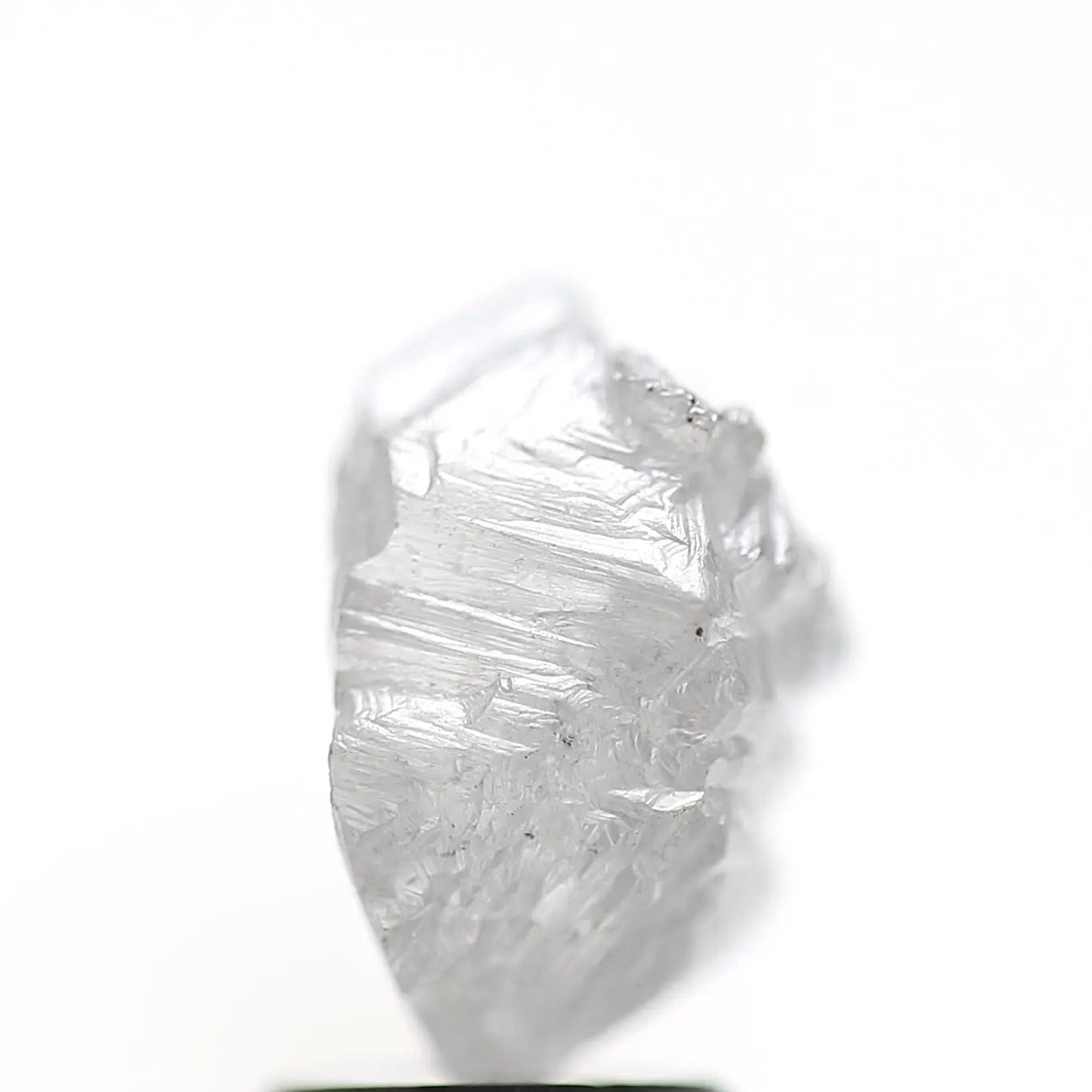 3.50 Carat Natural Fancy Milky Gray Rough Diamond 9.30 MM