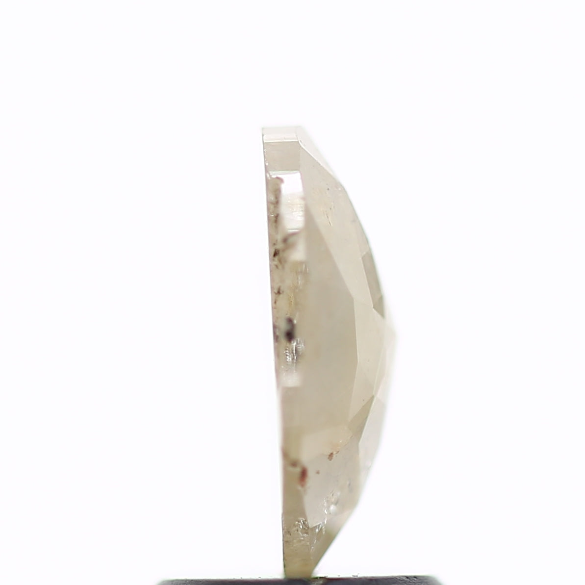 1.18 Carat Oval Icy Salt and Pepper Diamond 8.9 MM