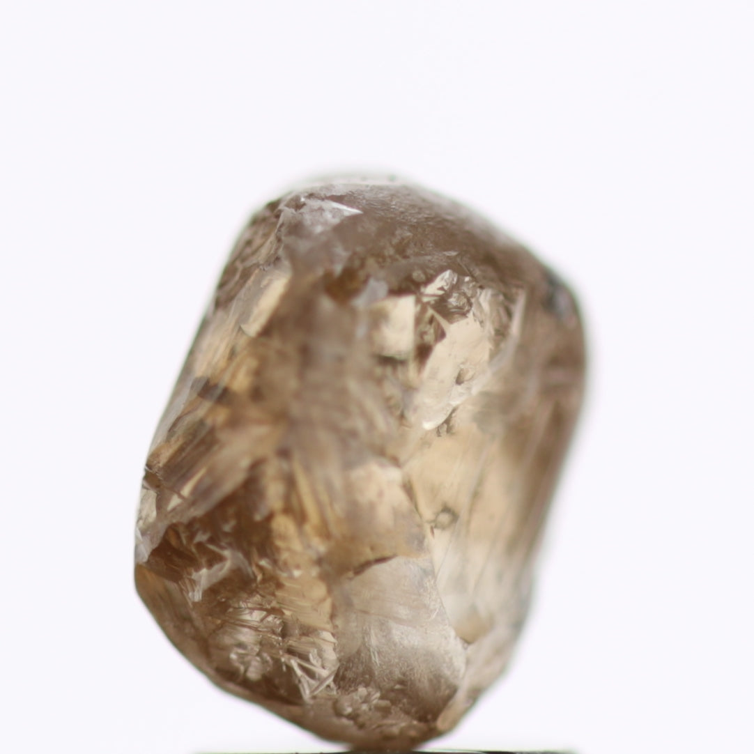2.52 Carat Fancy Brown Natural Rough Diamonds 8.18 MM