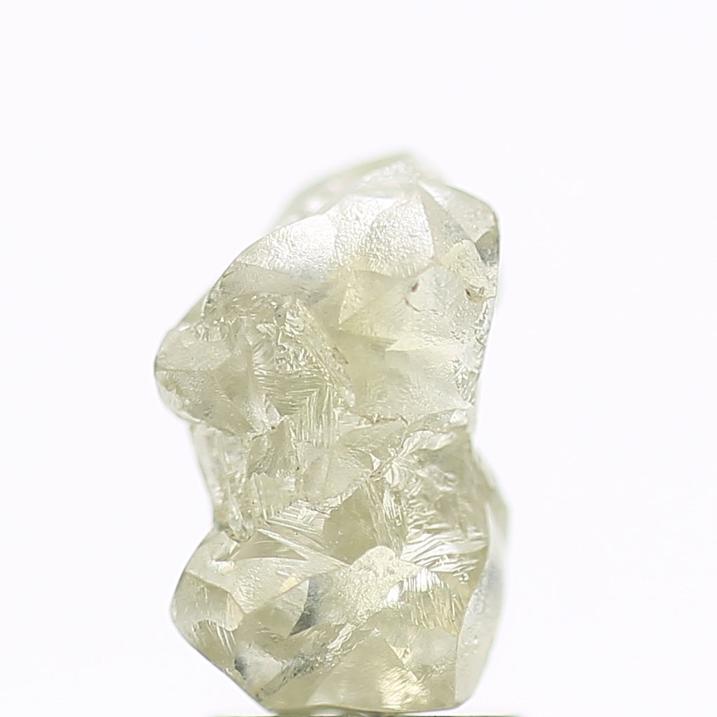 2.77 Carat Natural Clear Crystal Rough Diamond 10.10 MM