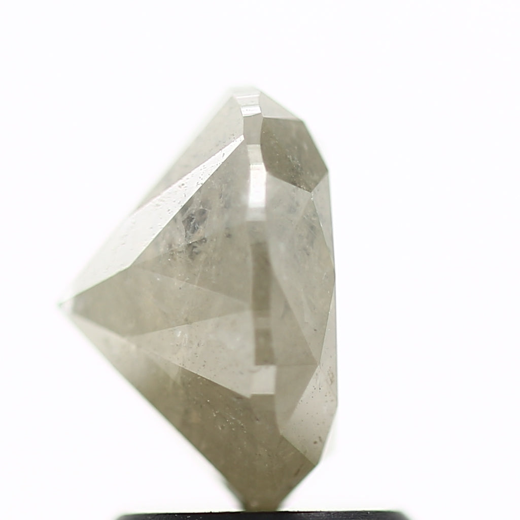 1.78 Carat Loose Oval Cut Salt and Pepper Diamond 8.11 MM