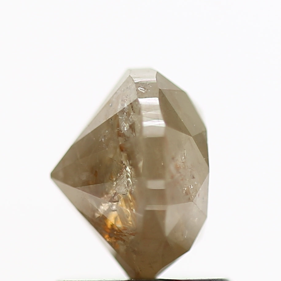 1.25 Carat Oval Salt and Pepper Diamond 6.7 MM