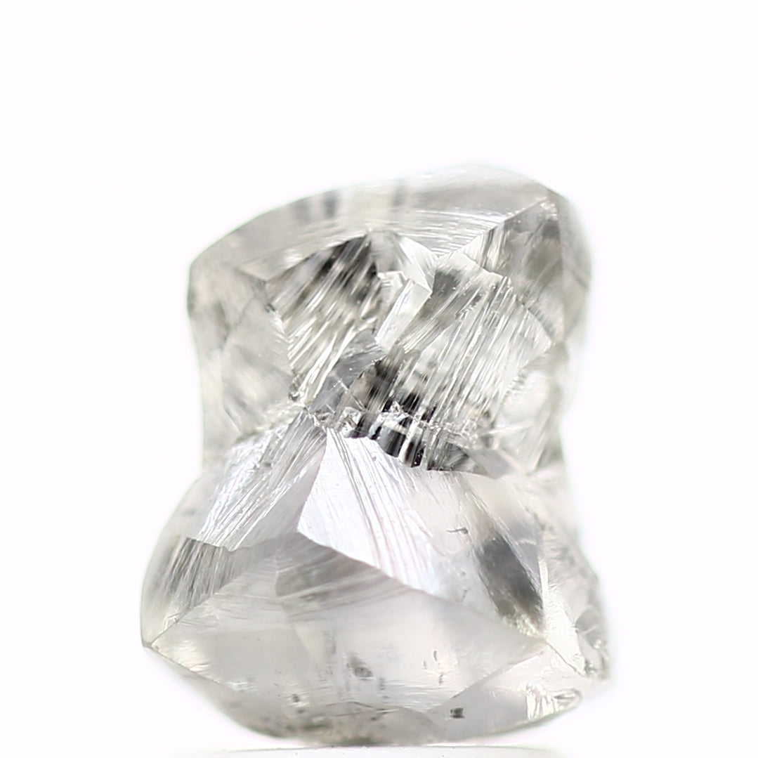 rough loose white raw diamond