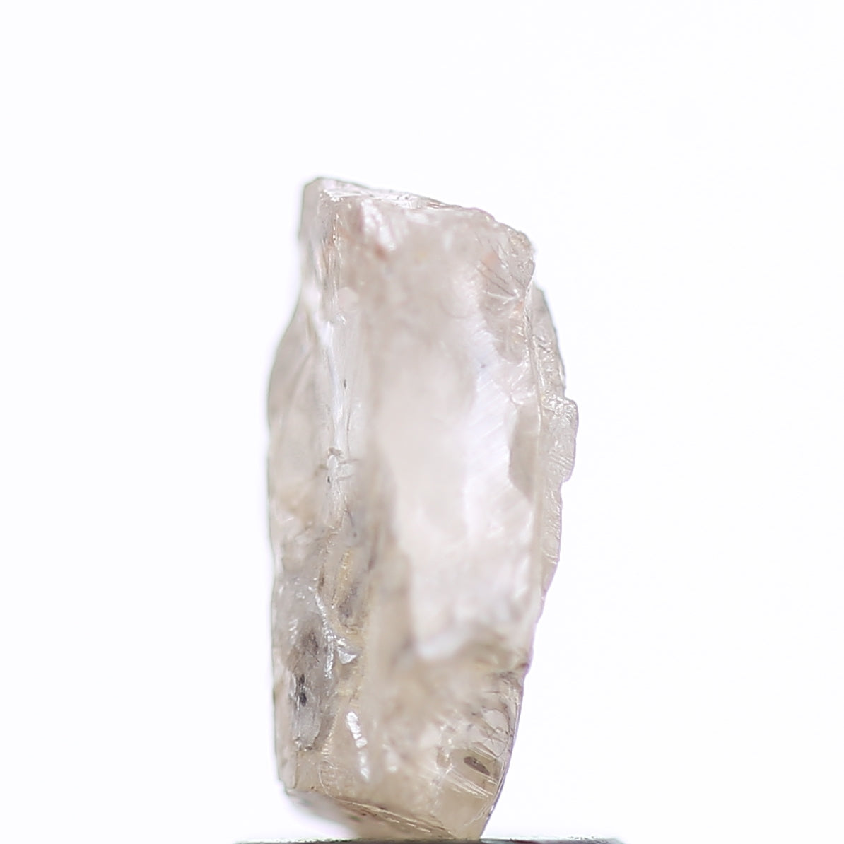 1.87 Carat Natural Fancy Champagne Brown Rough Diamond 9.23 MM