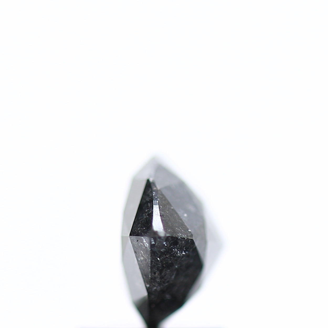 1.88 Ct Marquise Black Cut Salt & Pepper Diamond 10.58 MM