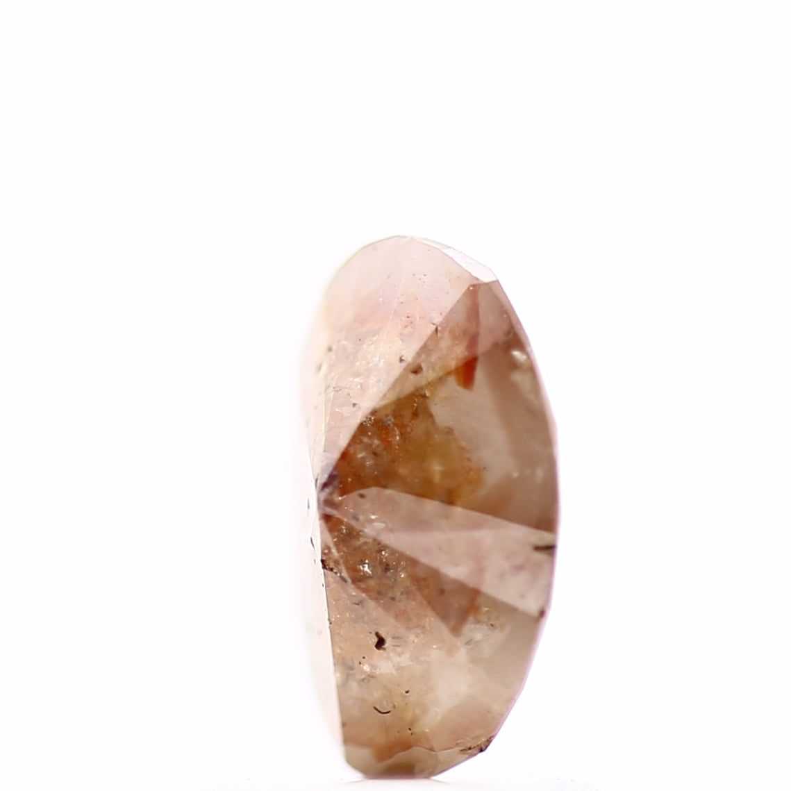 0.80 Carat Natural Oval Salt and Pepper Diamond 7.49 MM