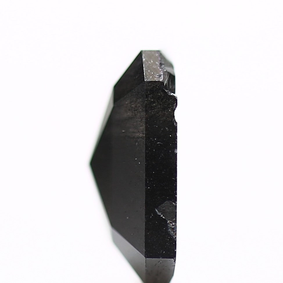 1.22 Carat Fancy Gray Emerald Salt and Pepper Natural Loose Diamond - Blackdiamond