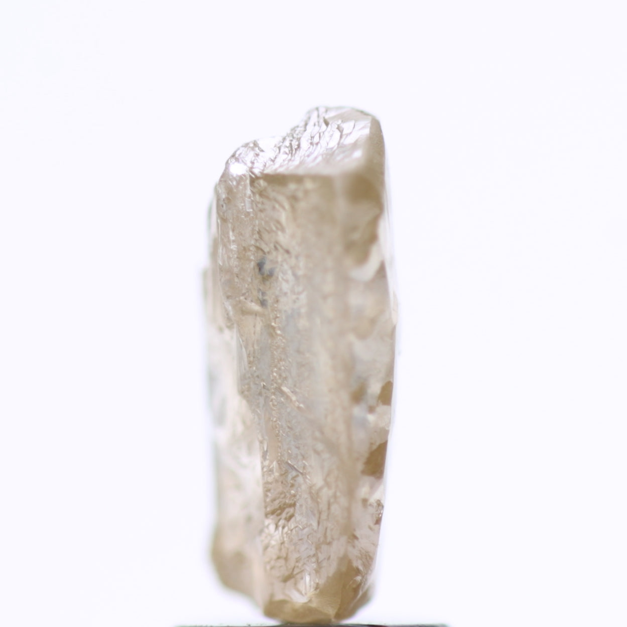 2.13 Carat Natural Fancy Brown Uncut Raw Diamond 10.21 MM