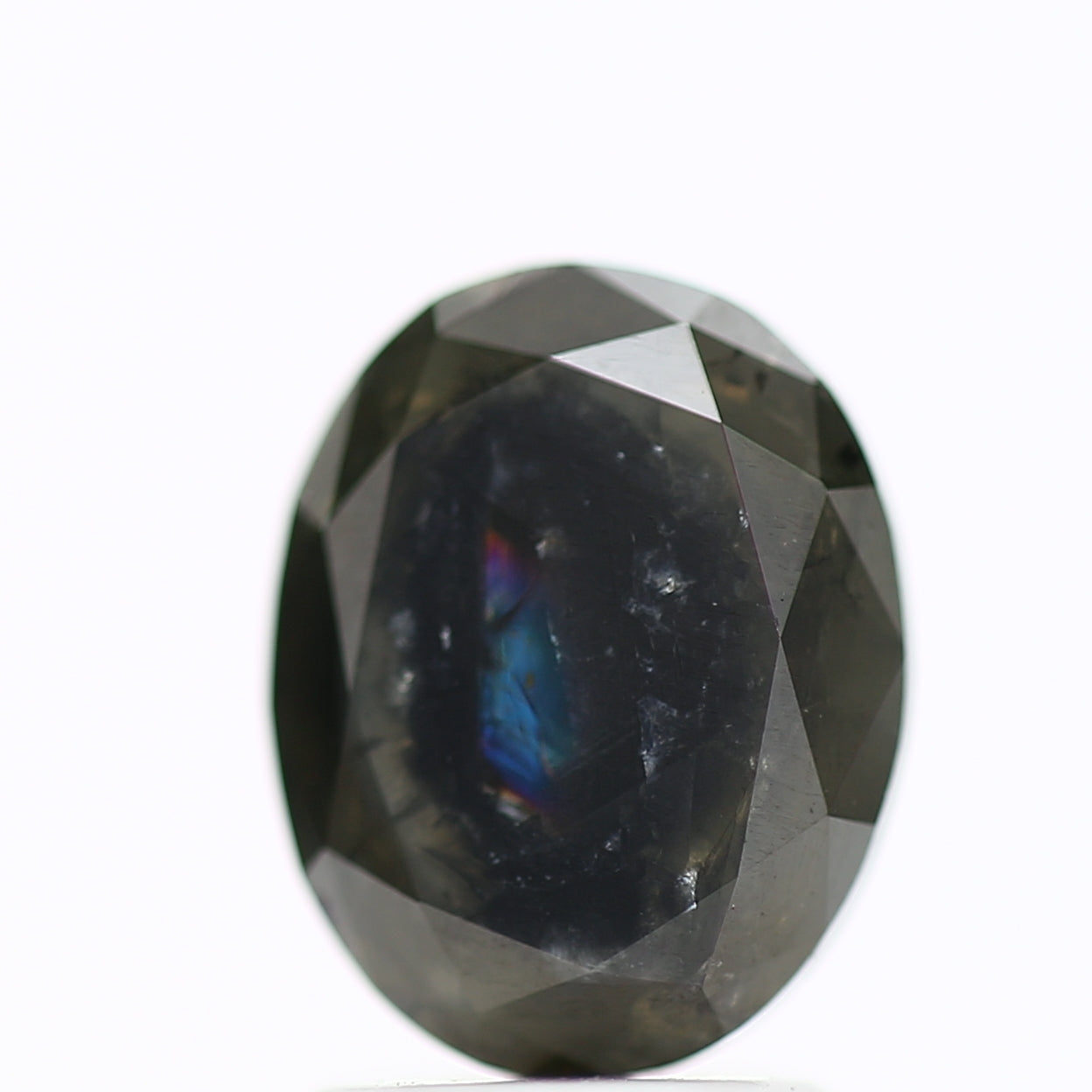 Natural Diamond For 2.37 Carat Oval Diamond Ring 8.92 MM