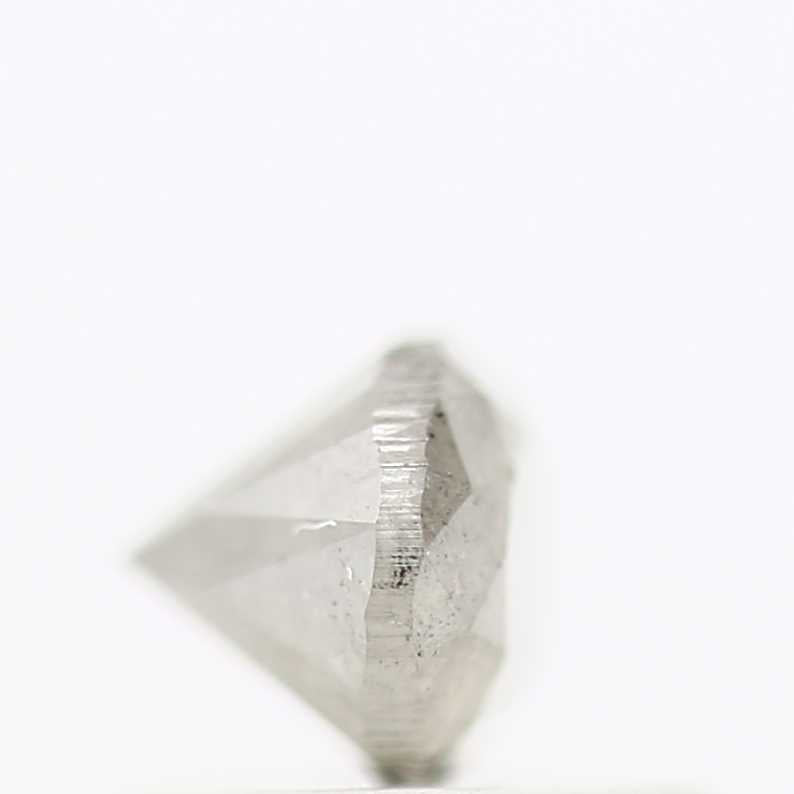 0.70 Carat Oval Cut Icy Gray Natural Loose Diamond 6.10 MM