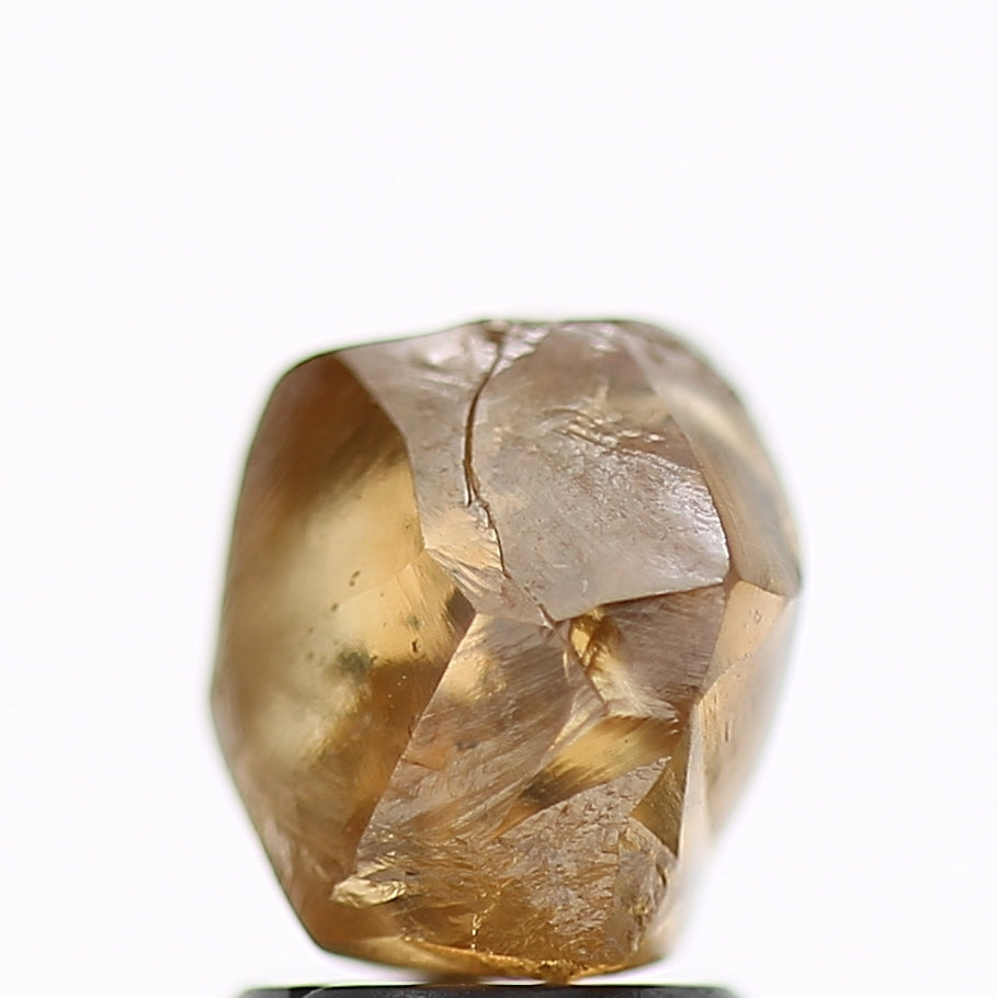 3.11 Carat Natural Fancy Orange Brown Rough Diamond 7.5 MM