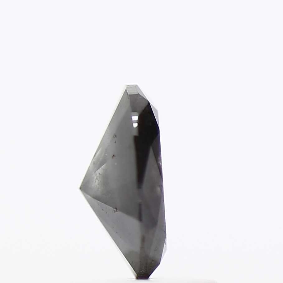 0.80 Carat Gray Brilliant Oval Natural Loose Diamond 7.10 MM