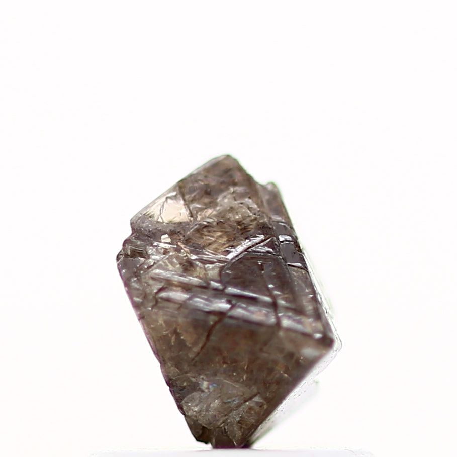 0.94 Carat Fancy Brown Octahedron Natural Rough Diamond 6.30 MM - Blackdiamond