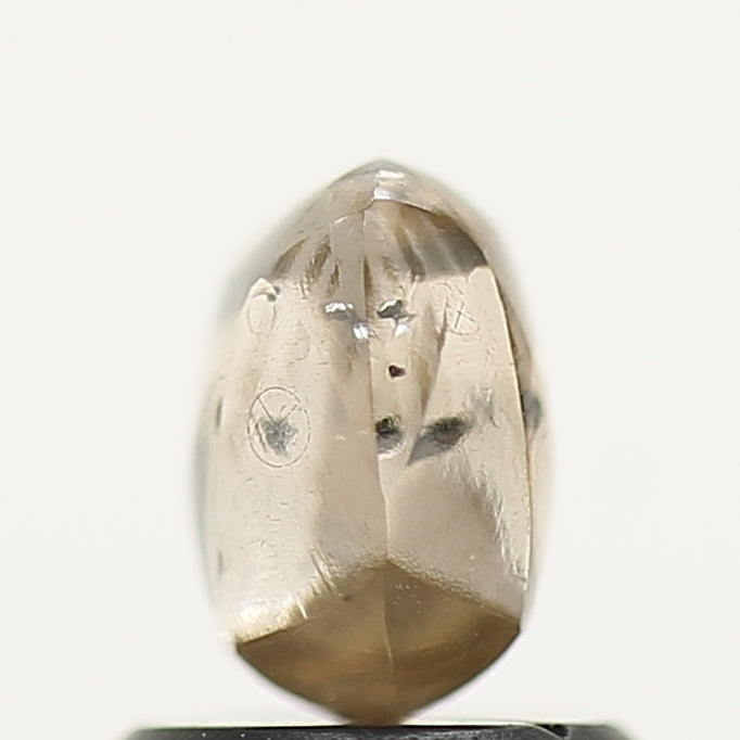 1.36 Carat Natural Champagne Brown Uncut Rough Diamond 6.1 MM