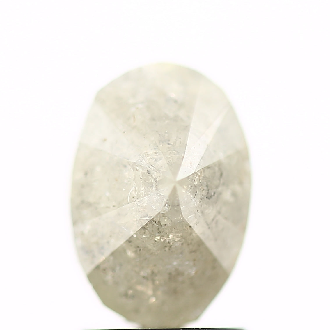 1.86 Carat Design Oval Diamond Halo Ring 8.80 MM