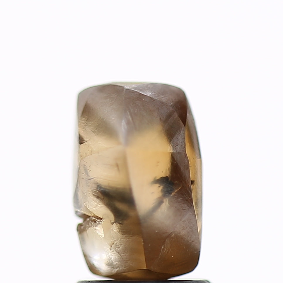 2.55 Carat Natural Fancy Brown Rough Diamond 8.26 MM
