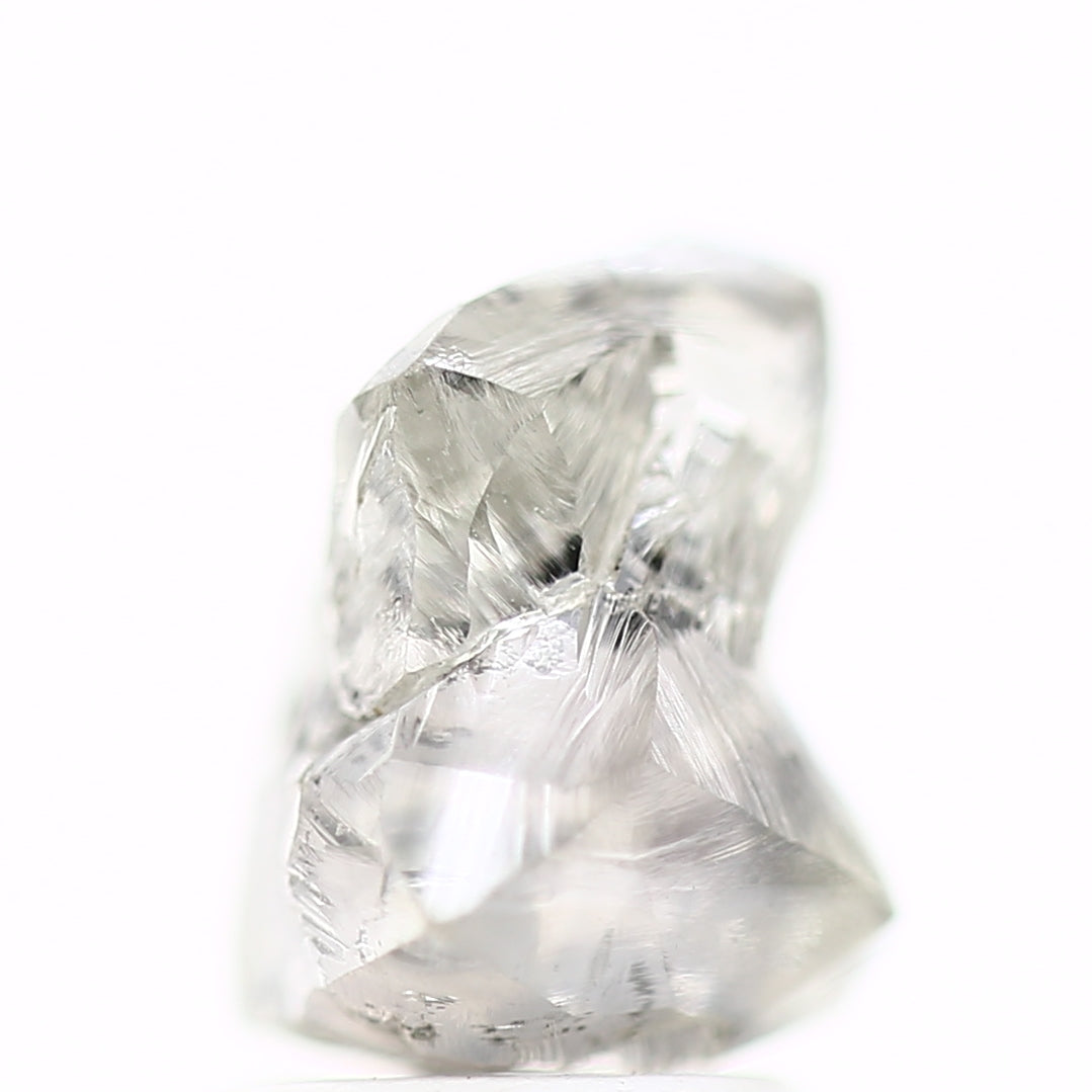 white raw diamond