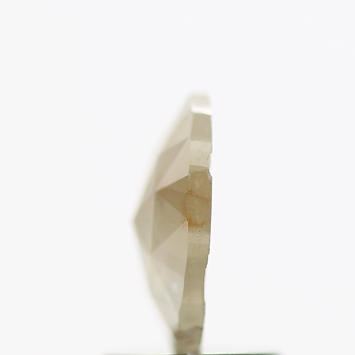 0.87 Carat Natural Oval Cut Salt and Pepper Diamond 8.1 MM