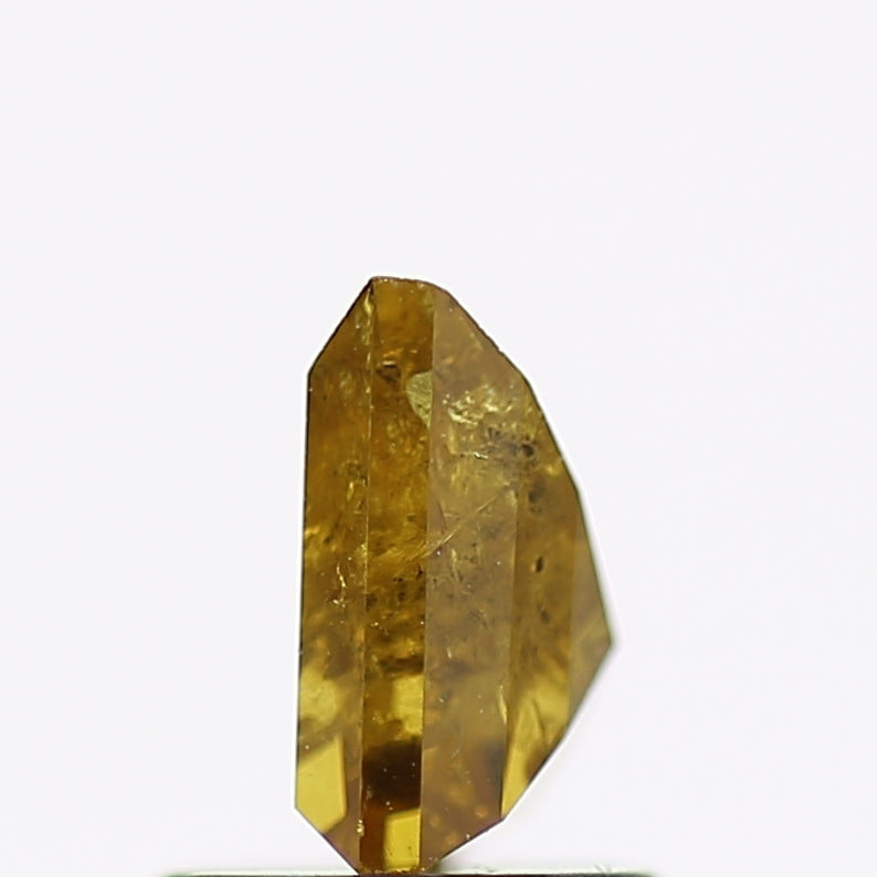 1 Carat Natural Yellow Kite Salt and Pepper Diamond 7.7 MM