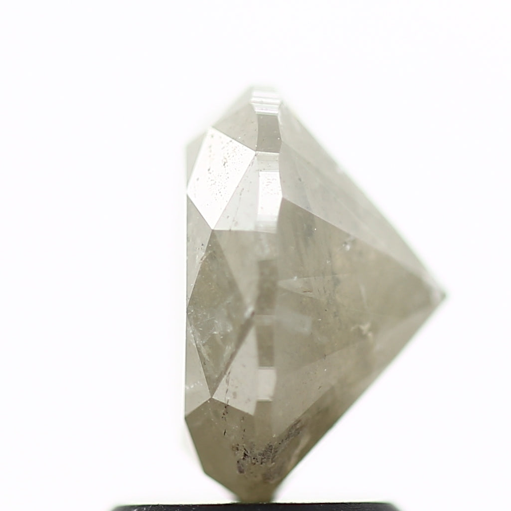 1.78 Carat Loose Oval Cut Salt and Pepper Diamond 8.11 MM