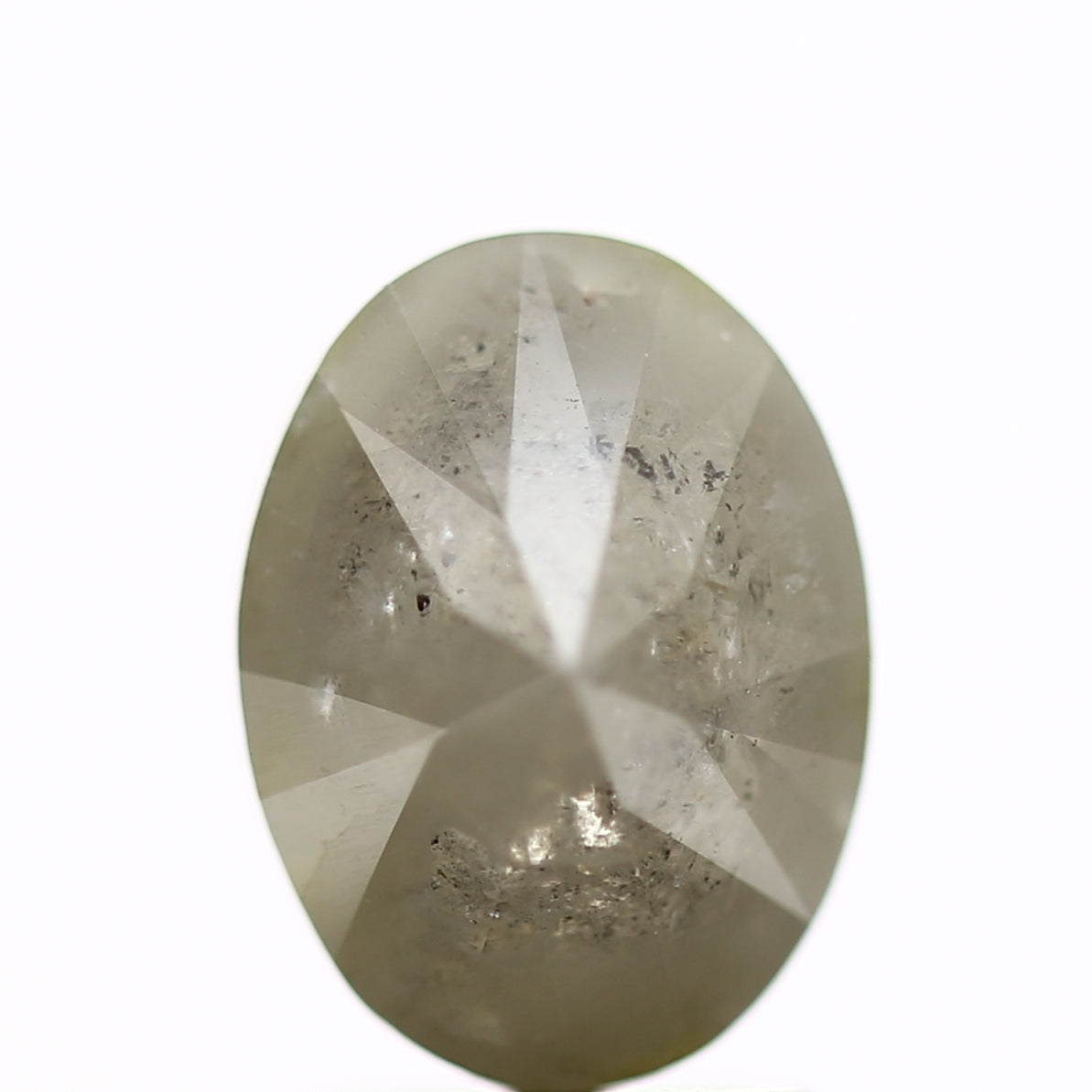 Natural Diamond For 2.28 ct Oval Diamond In Halo Setting 9.01 MM