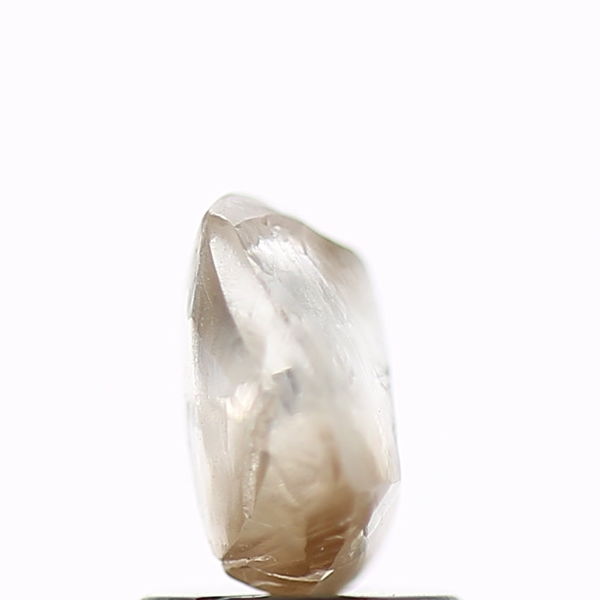 1.34 Carat Natural Fancy Champagne Rough Diamond 6.62 MM