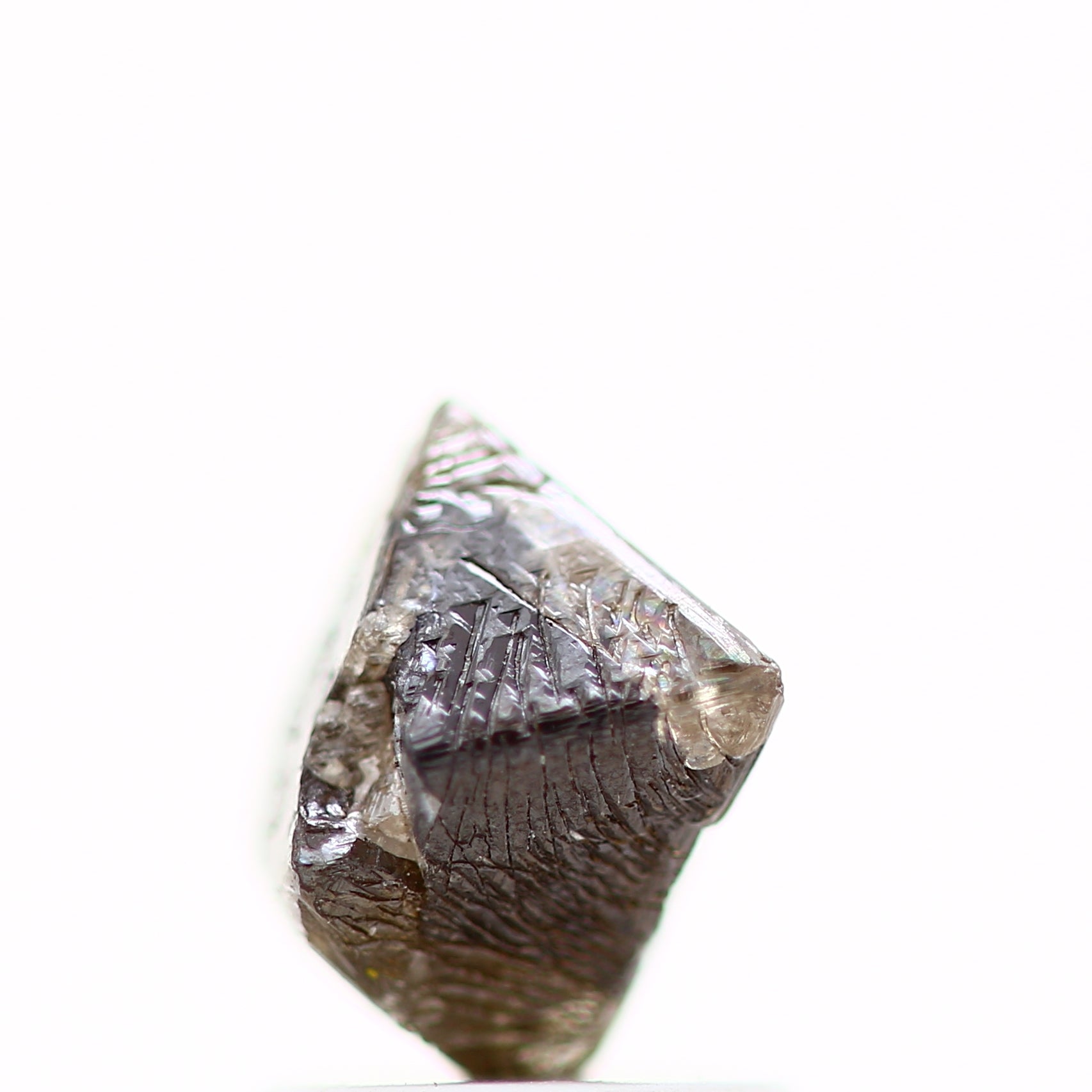 1.52 Carat Stunning Rough Diamond Octahedron 7.30 MM - Blackdiamond