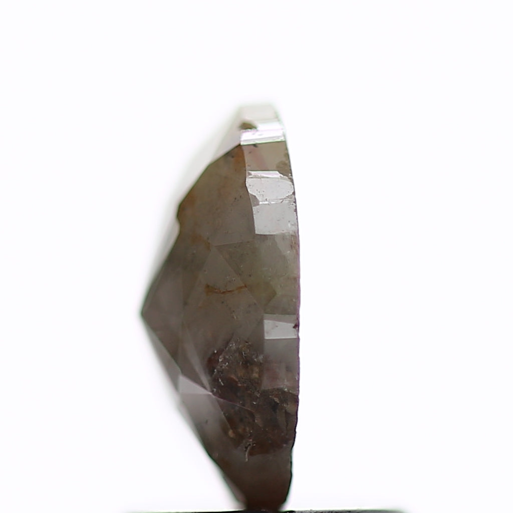 1.13 Carat Rose Cut Loose Oval Natural Diamond 7.9 MM