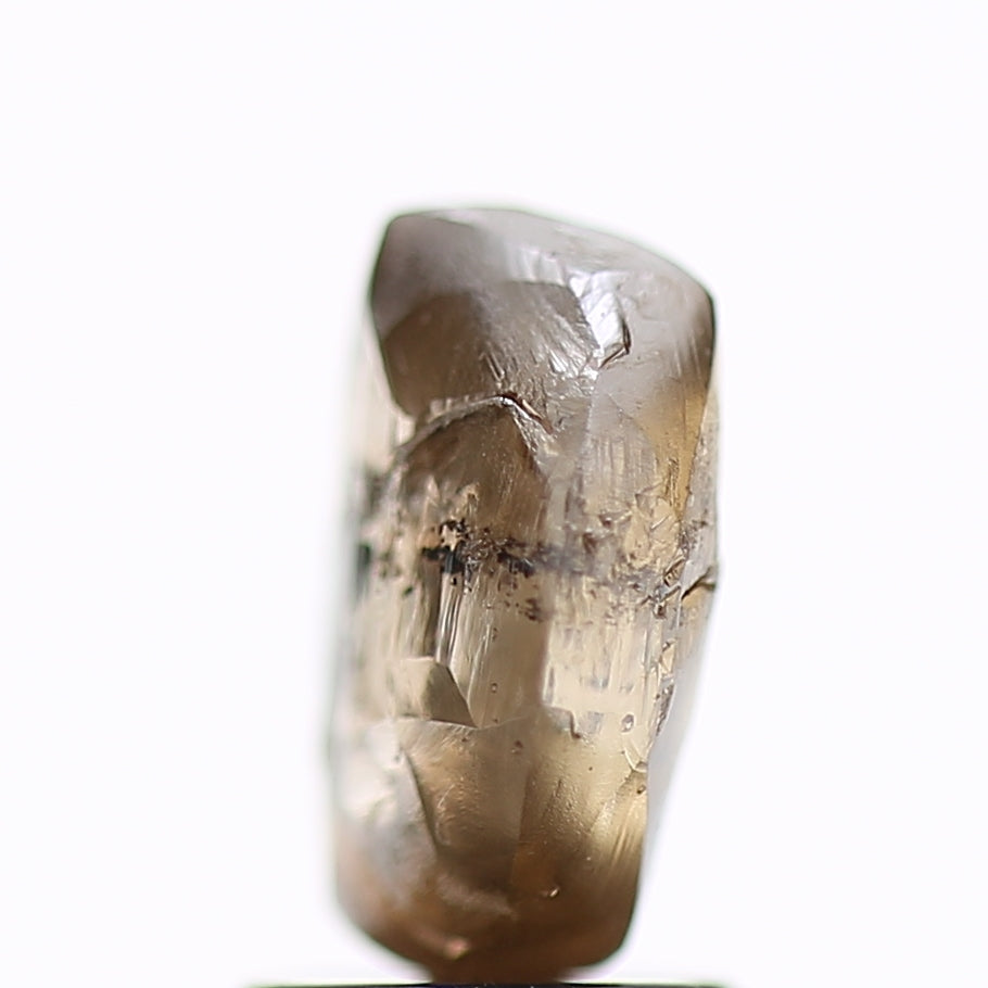 2.16 Carat Natural Fancy Clear Brown Rough Diamond 8.8 MM