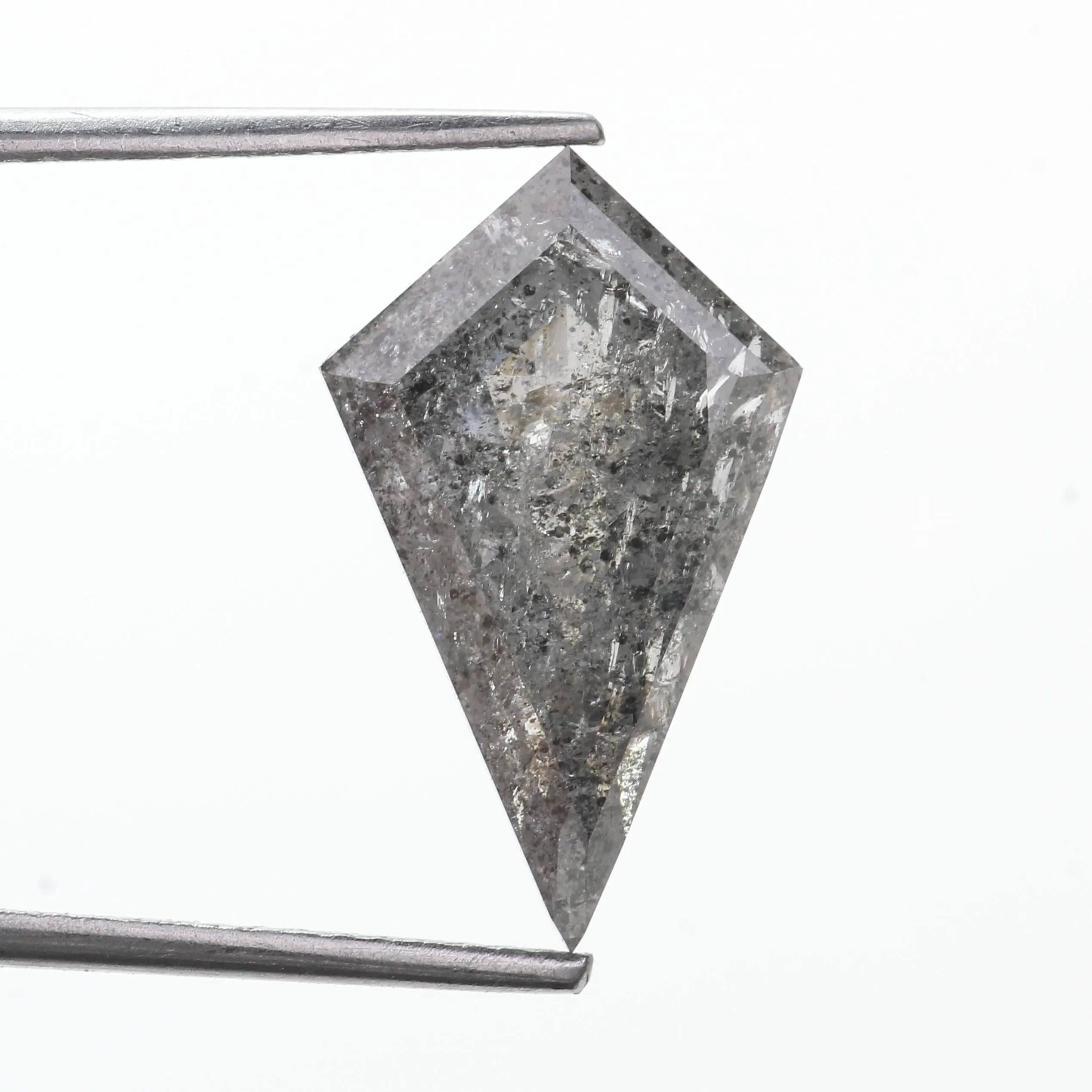 5 Ct Kite Salt and Pepper Diamond Natural 16.90 MM