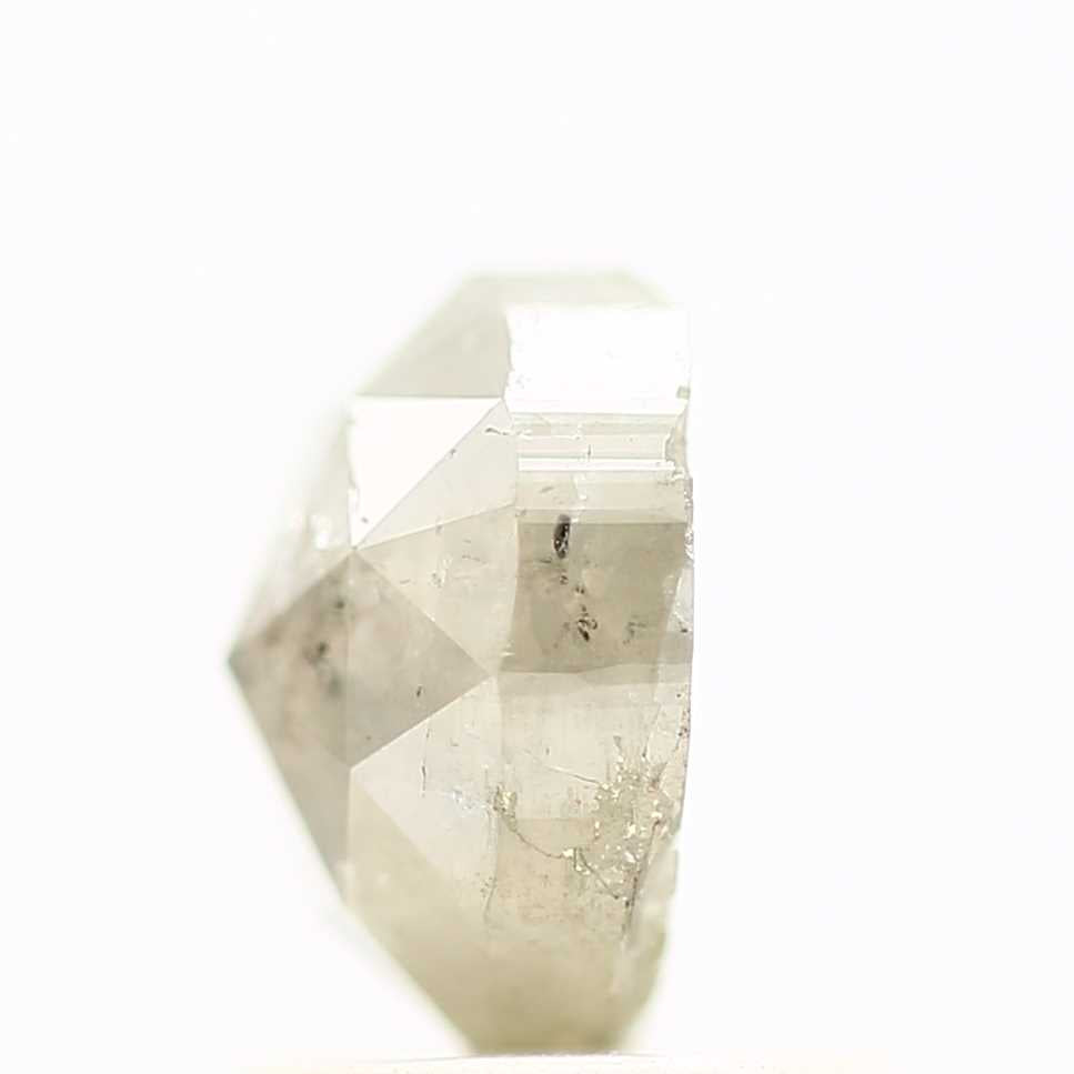 1.37 Carat Oval Cut Salt And Pepper Stones 6.86 MM