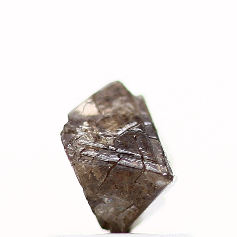 0.94 Carat Fancy Brown Octahedron Natural Rough Diamond 6.30 MM - Blackdiamond