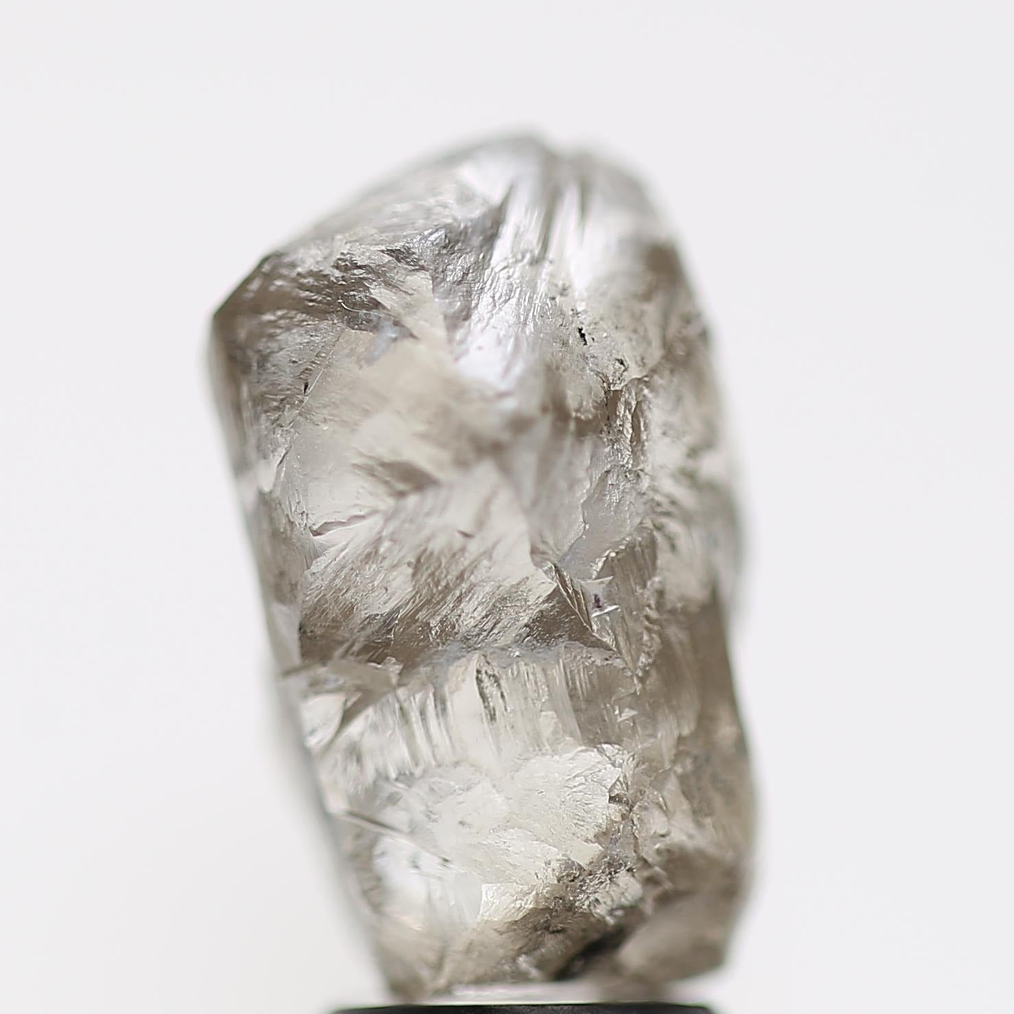6.49 Carat Natural Champagne Brown Rough Diamond 12.10 MM