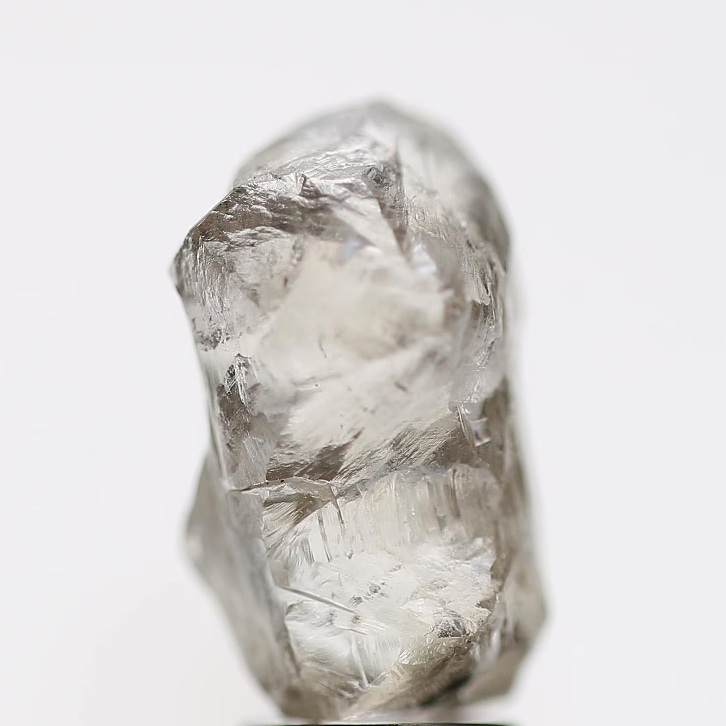 6.49 Carat Natural Champagne Brown Rough Diamond 12.10 MM