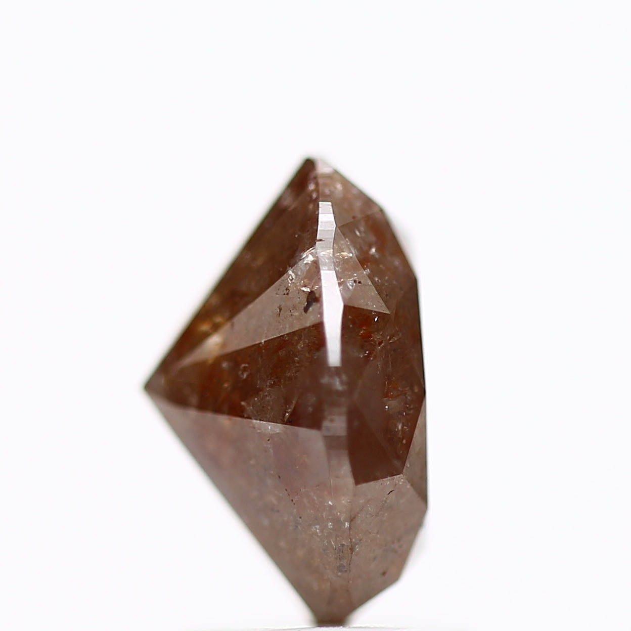 Natural Orange Oval Diamond 2 Carat For Engagement Ring