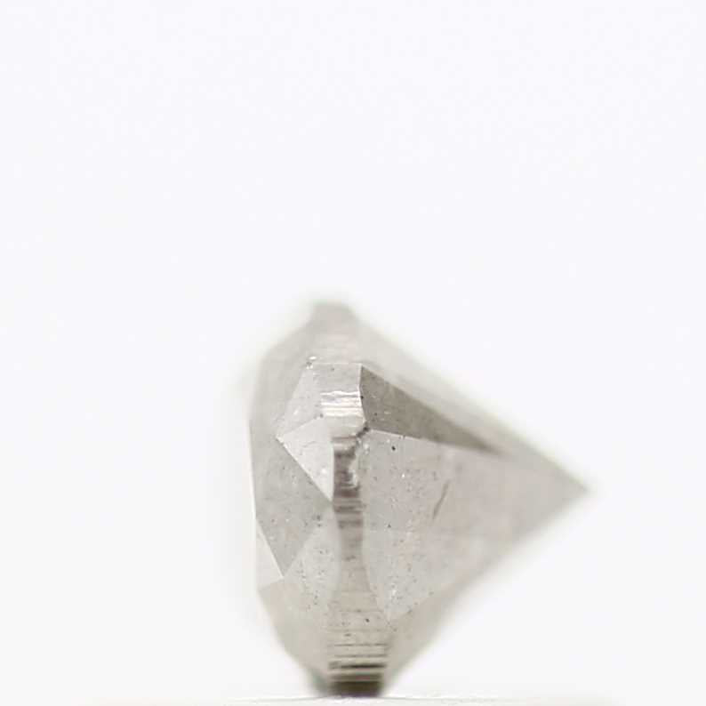 0.70 Carat Oval Cut Icy Gray Natural Loose Diamond 6.10 MM