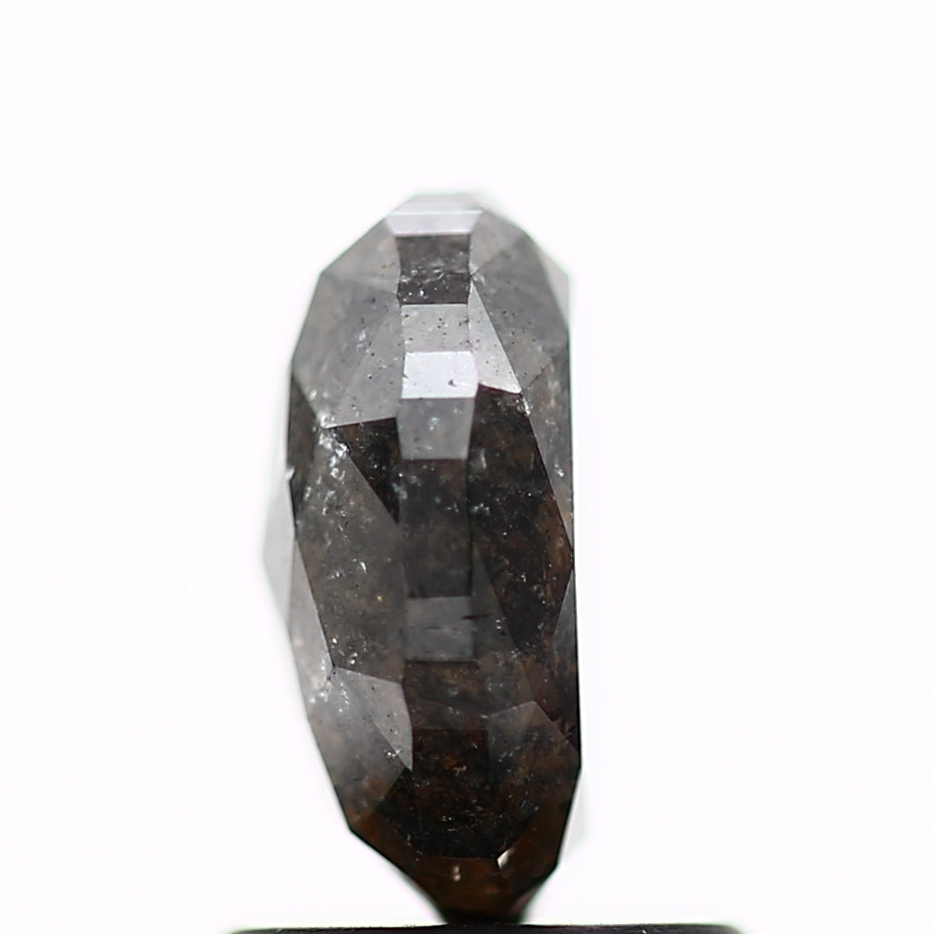 1.47 Carat Oval Brilliant Rose Cut Diamond 7.77 MM