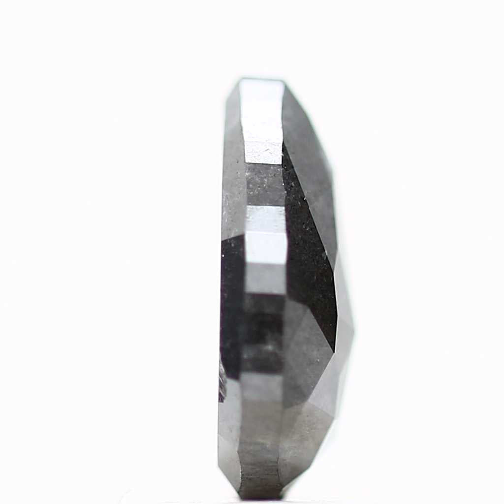 1.14 Carat Natural Rose Cut Diamond For Pear Diamond Gold Ring