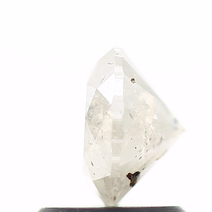 0.75 Carat Icy Gray Natural Oval Loose Diamond 6.25 MM