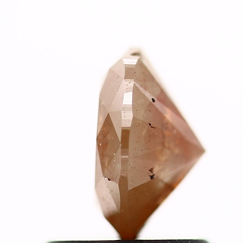 0.87 Carat Natural Orange Oval Diamond 6.50 MM