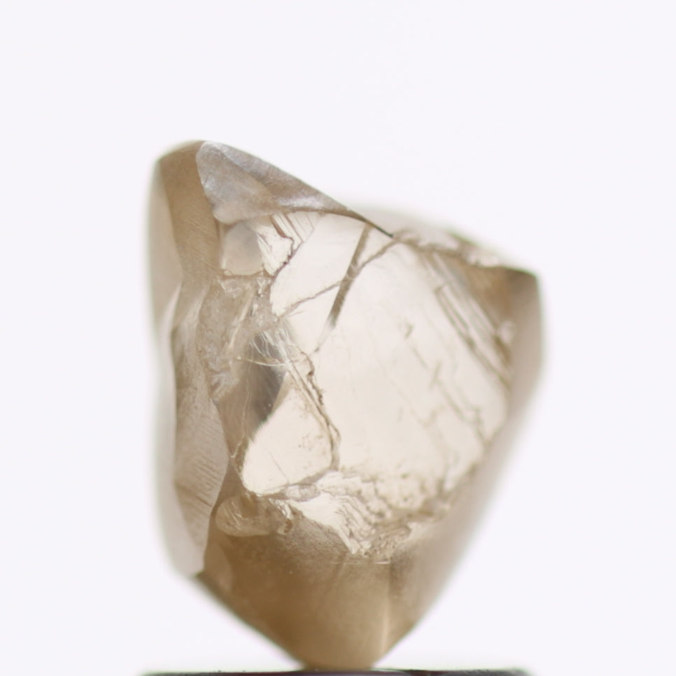 1.59 Carat Fancy Brown Rough Natural Diamond 6.78 MM